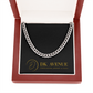Polished Stainless Steel Or 14k Yellow Gold Over Stainless Steel Cuban Link Chain Necklace
