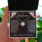 To My Soulmate My One Wish Luxury Pendant Necklace Gift