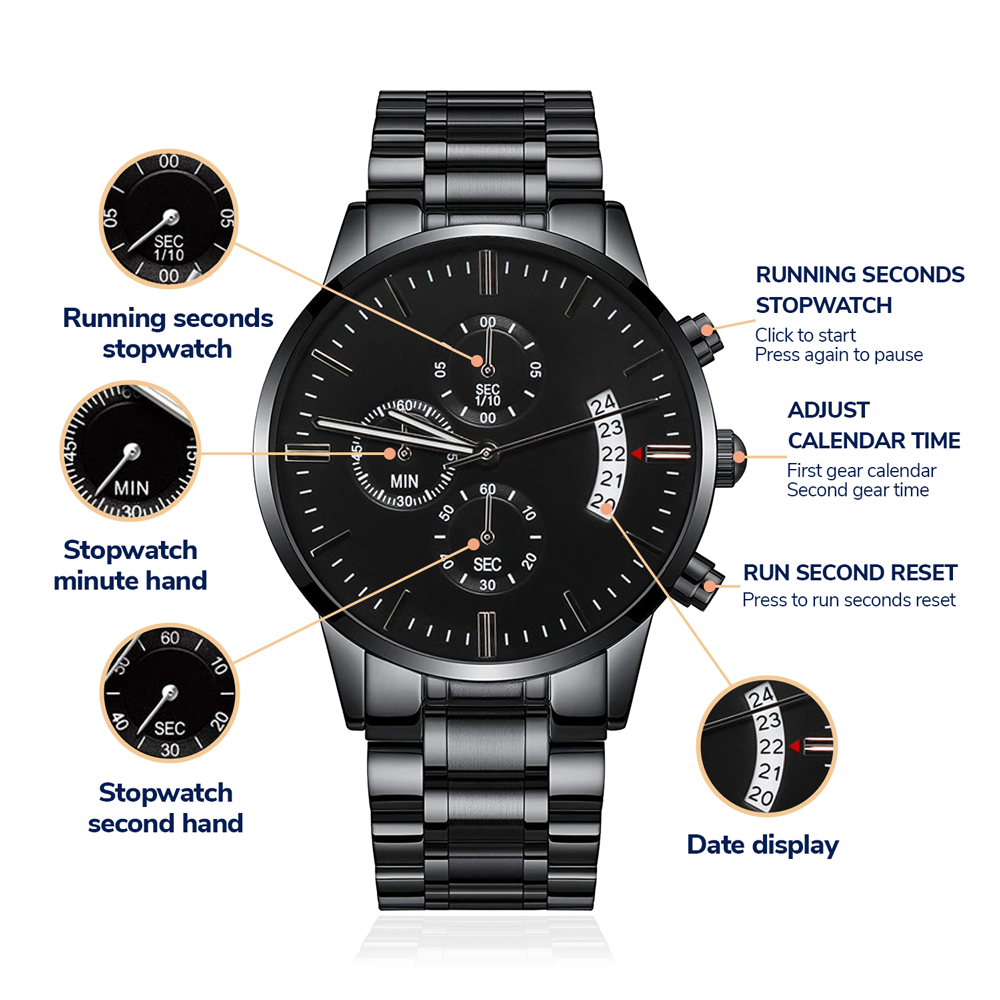 Dad For All The Special Things You Do Unique High-Quality Chronograph Watch Gift