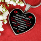 To My Beautiful Wife Falling In Love With You Personalized Graphic Pendant Necklace Gift