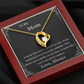 To My Mom Undying Love Luxury Necklace Gift