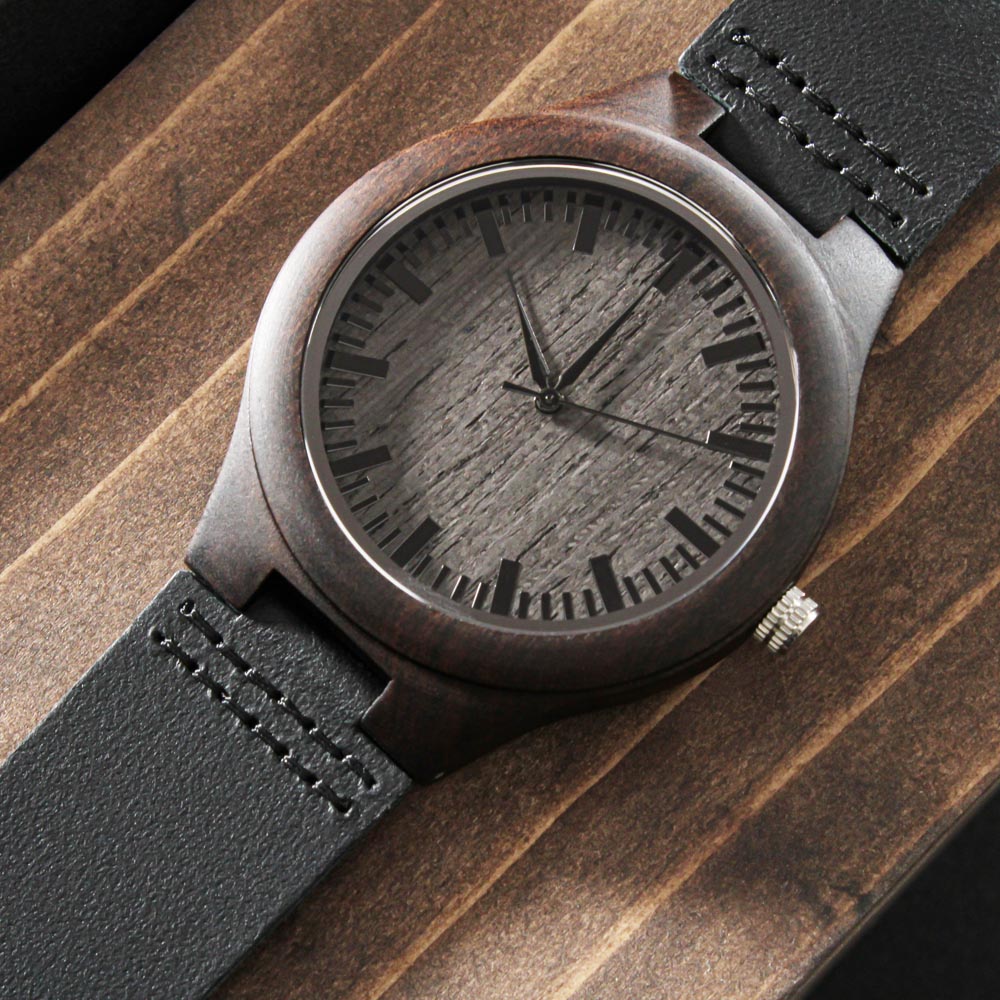 High-end Luxury Carving Personalized Content Sandalwood Watch For My  Boyfriend Man's Birthday Gift - Quartz Wristwatches - AliExpress