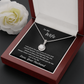 To My Wife Cherish Forever Personalized Luxury Pendant Necklace Gift