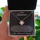 To My Soulmate, Eternal Love Personalized Luxury Pendant Necklace Gift For Her