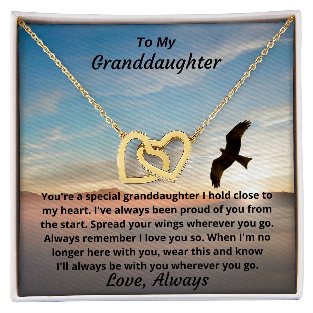 To My Granddaughter Necklace, Birthday Gift For Granddaughter, Birthday  Gifts | eBay