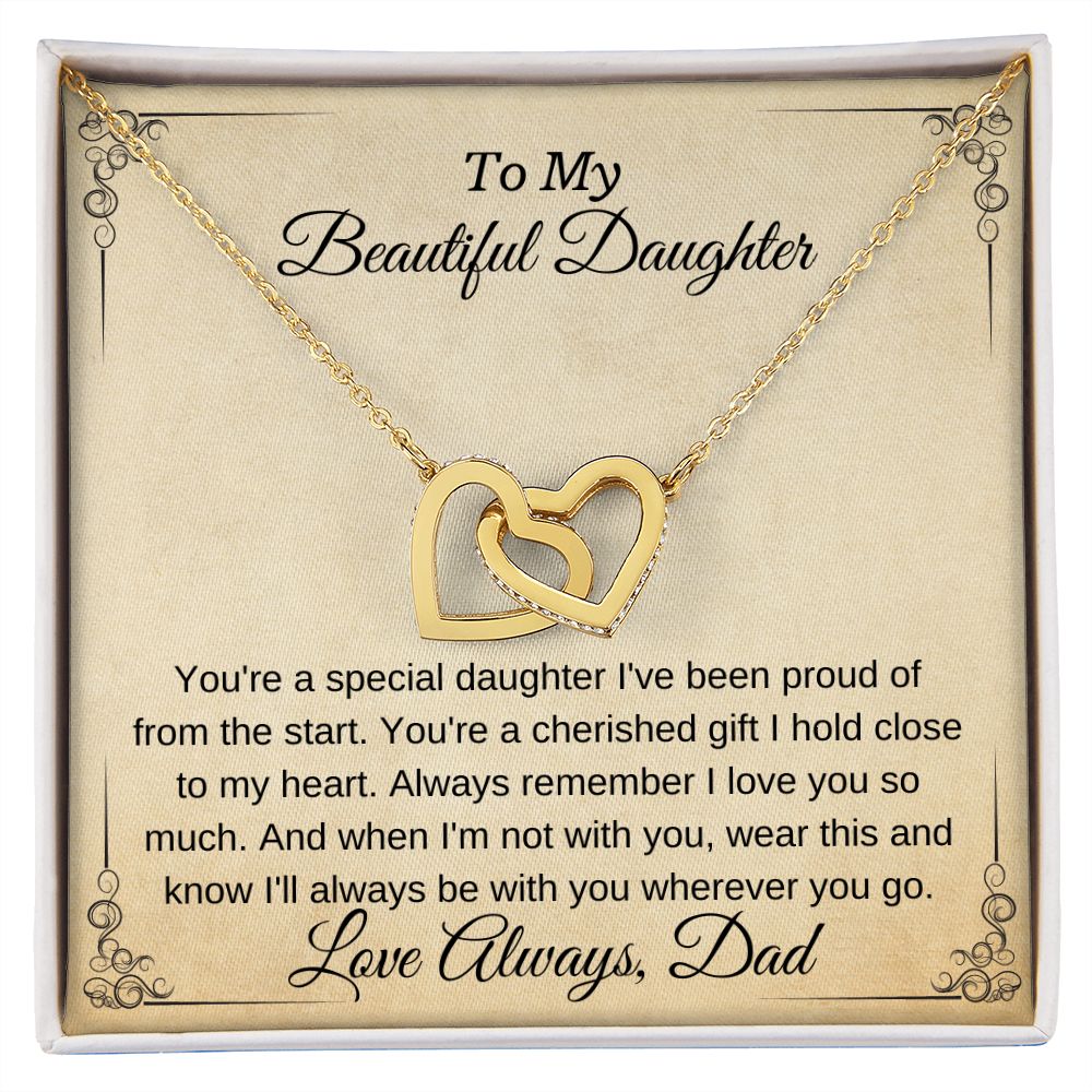 Daughter Birthday Gift Poem for Daughter, Necklace for Daughter, My Gr – VC  Gift Stores