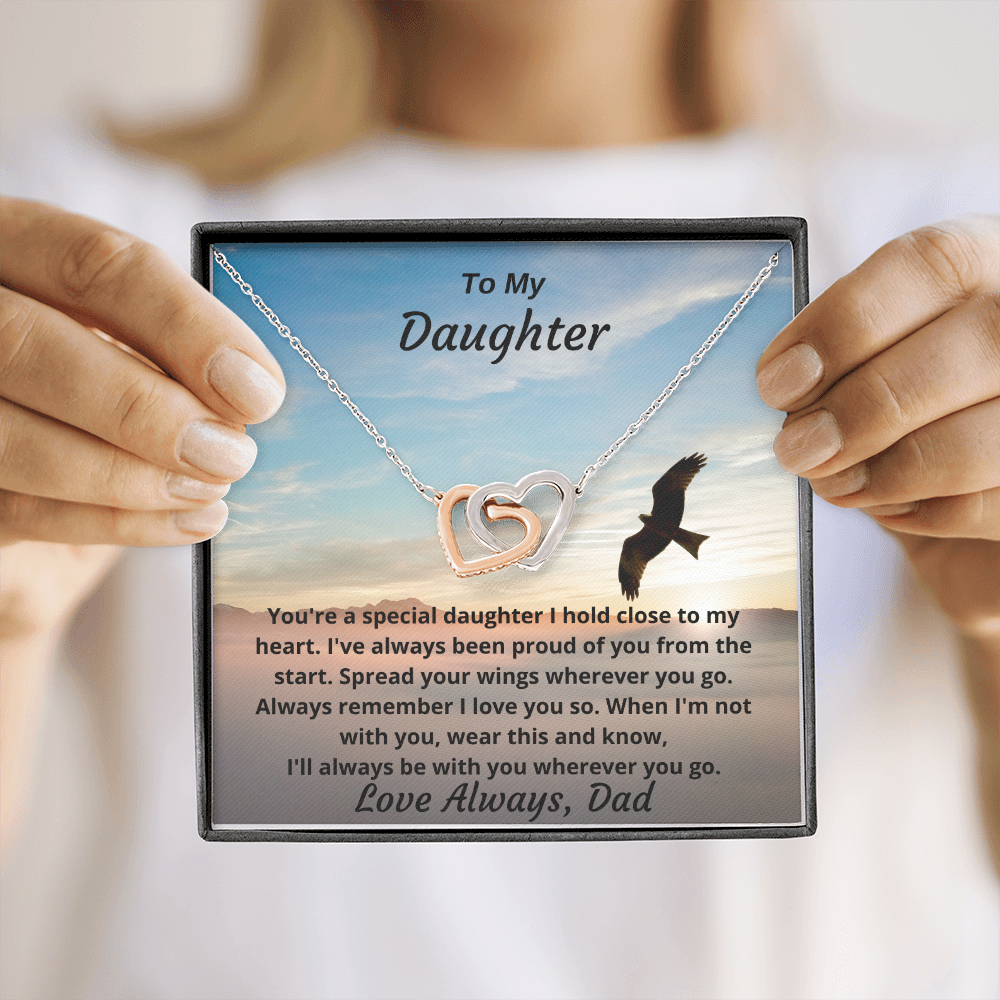Daughter Necklace, Happy Golden Birthday Necklace Gift, Daughter Grand –  Rakva