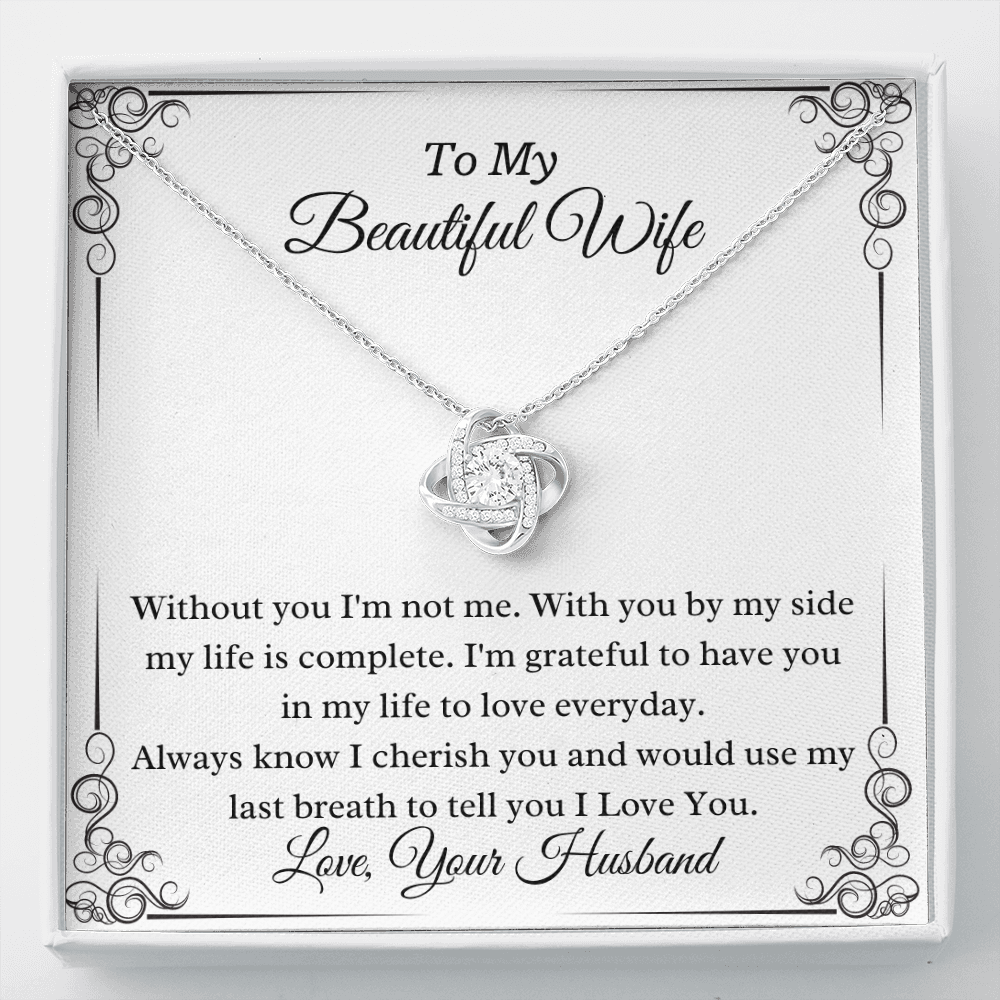 Symbol Of Eternal Love Personalized Pendant Necklace