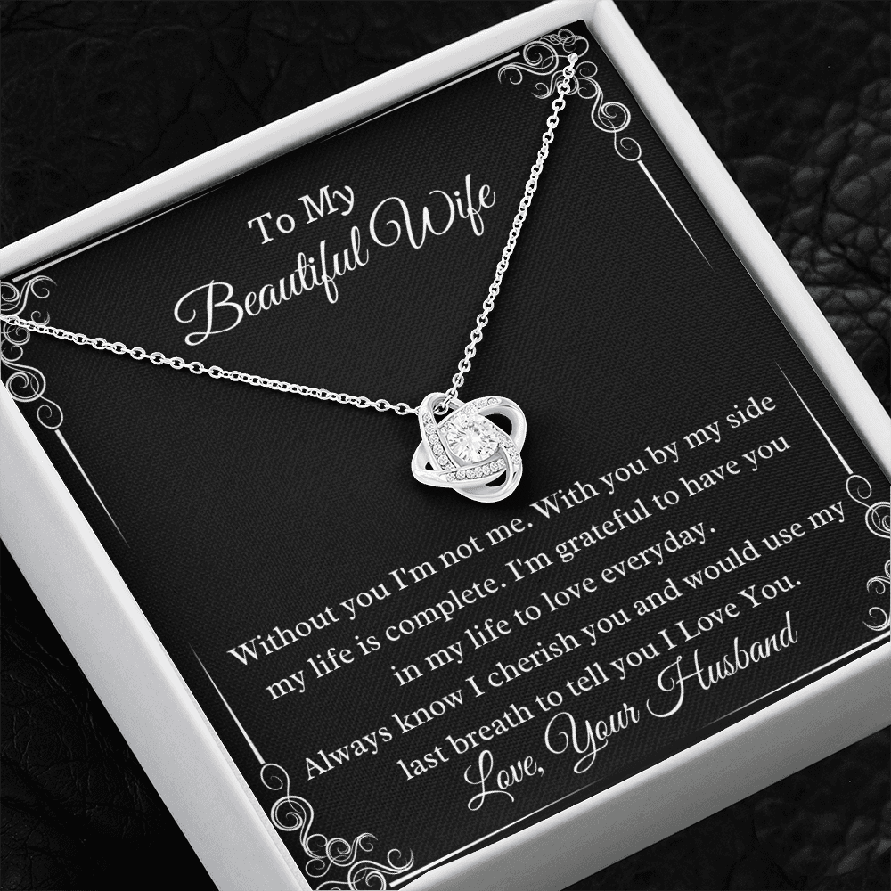 Rakva To My Wife Necklace Gift You Are My Happiness Gift To My Wife Necklace  CLN17115 Rhodium Zircon Sterling Silver Pendant Set Price in India - Buy  Rakva To My Wife Necklace