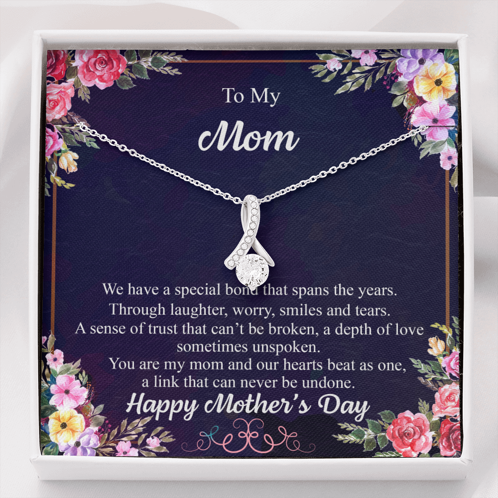 To My Mom, A Special Bond That Spans The Years Mother's Day Necklace