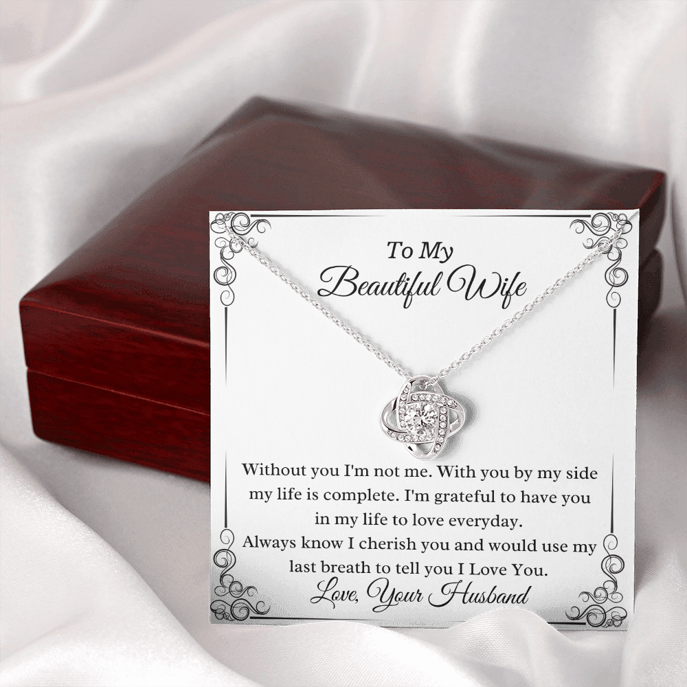 Symbol Of Eternal Love Personalized Pendant Necklace