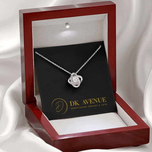 14k White Gold Finish Over Stainless Steel Luxury Pendant Necklace
