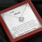 To My Mom A Special Bond Mother's Day Necklace Gift