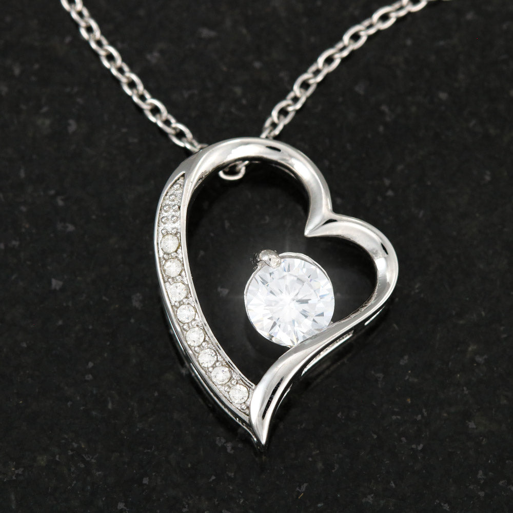 To My Daughter Your Never Alone 14k White Gold Or 18k Yellow Gold Over Stainless Steel Pendant Necklace Love Dad